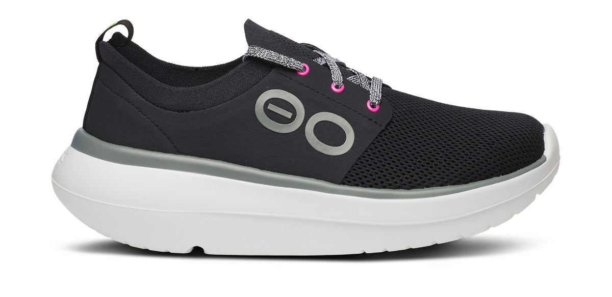 Mujer Oomy Stride White Black