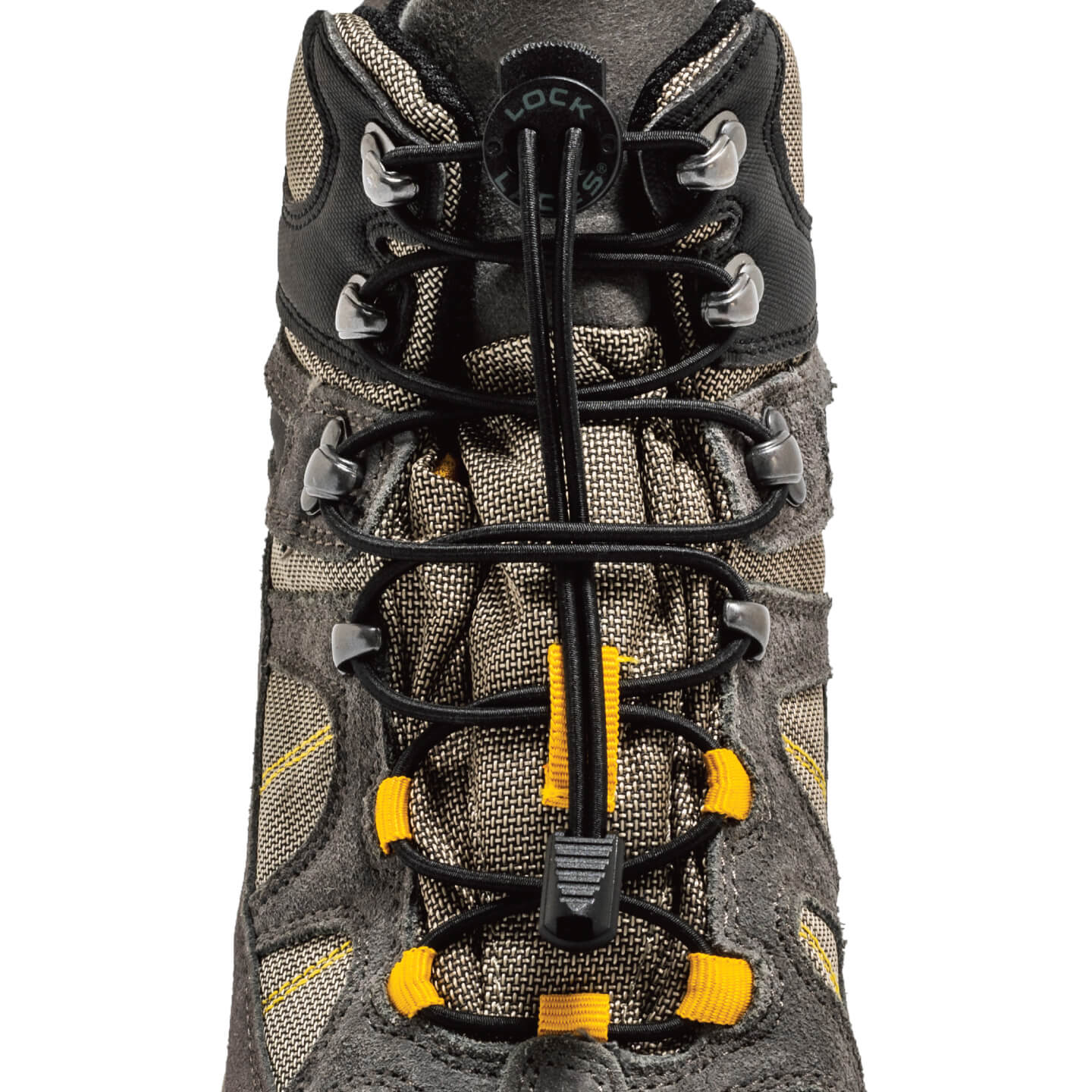 Lock Laces para Bota - Negro