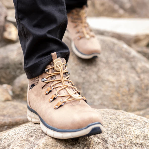 Lock Laces para Bota - TAN