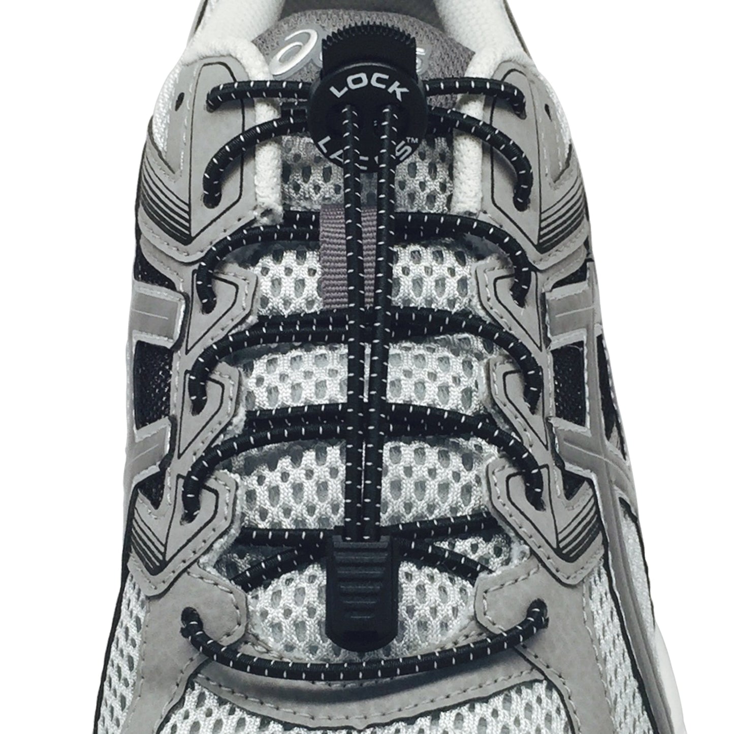 Lock Laces - 3 Pack - Negro