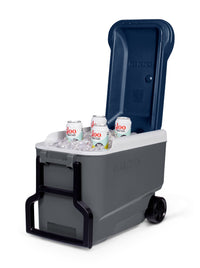 HIELERA MAXCOLD 40 QT ROLLER CARBONITE