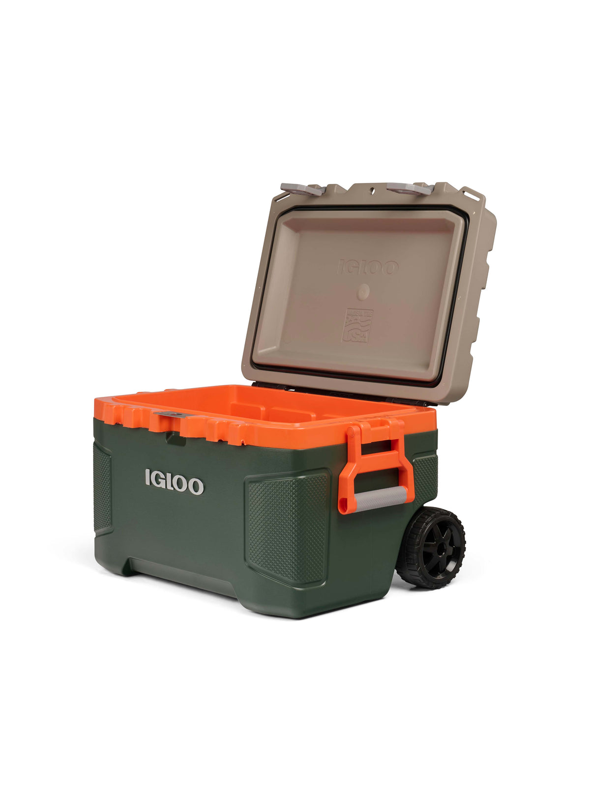 HIELERA TRAILMATE 52 QT ROLLER DEEP OIL GREEN