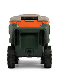 HIELERA TRAILMATE JOURNEY 70 QT DEEP OIL GREEN / SAFETY ORAN
