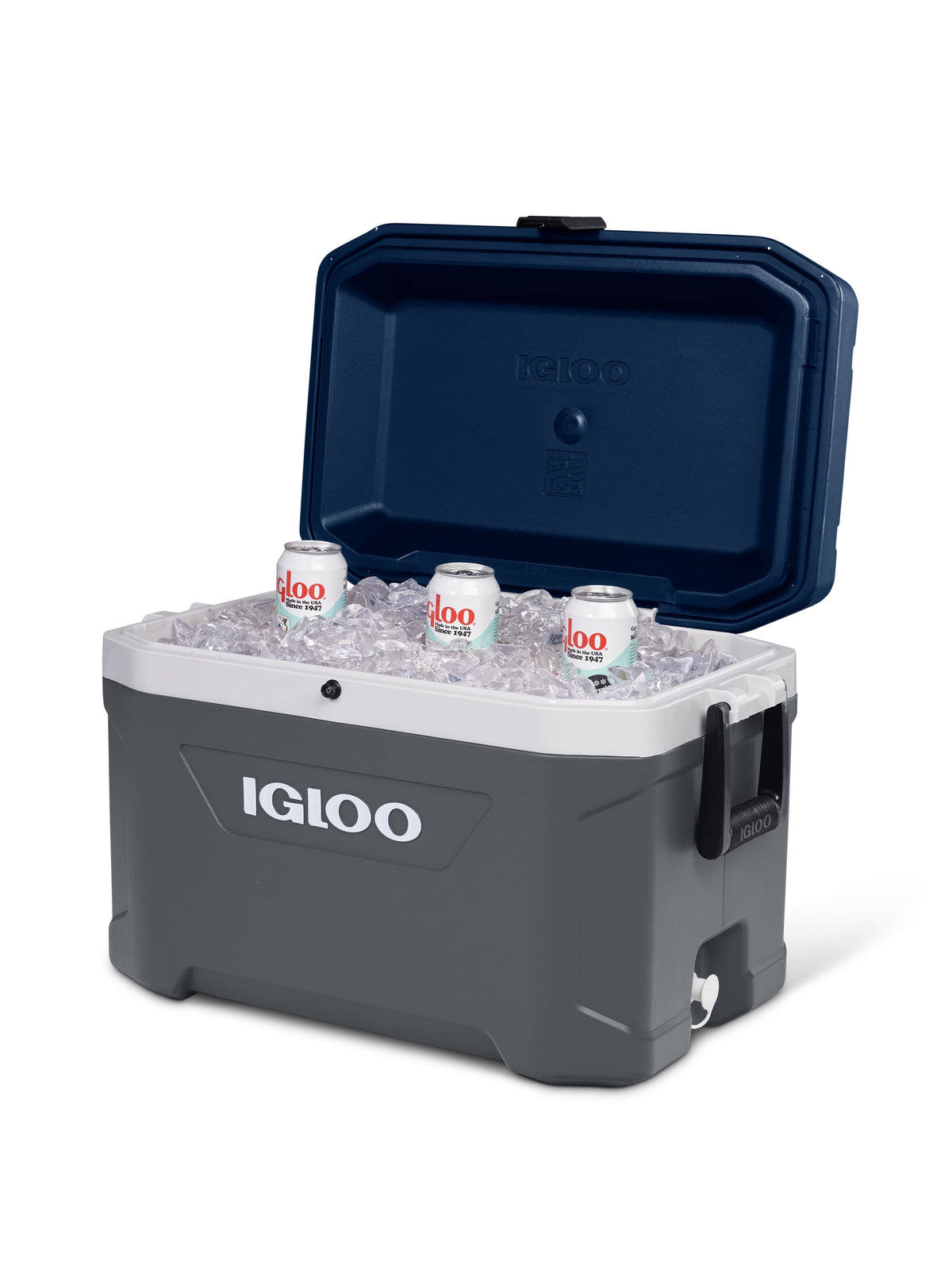 HIELERA MAXCOLD LATITUDE 54 QT CARBONITE