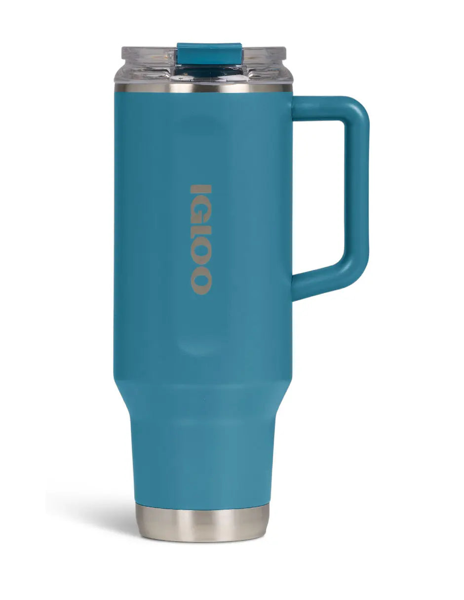 TERMO 40 OZ TRAVEL MUG MODERN BLUE