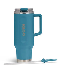 TERMO 40 OZ TRAVEL MUG MODERN BLUE