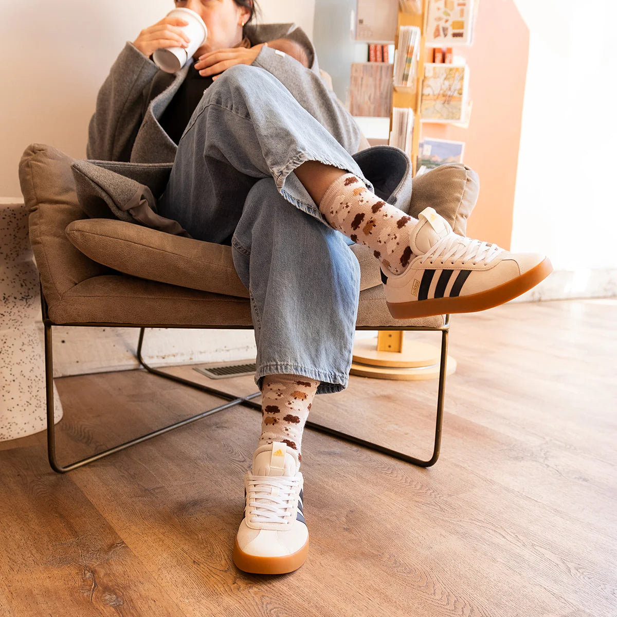 Lock Laces Flat - Blanco