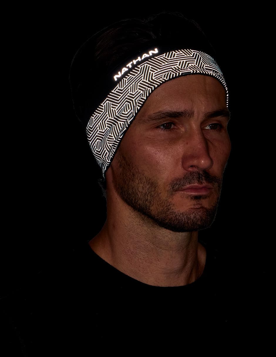 HYPERNIGHT REFLECTIVE HEADBAND 2.0 OSFM BLACK