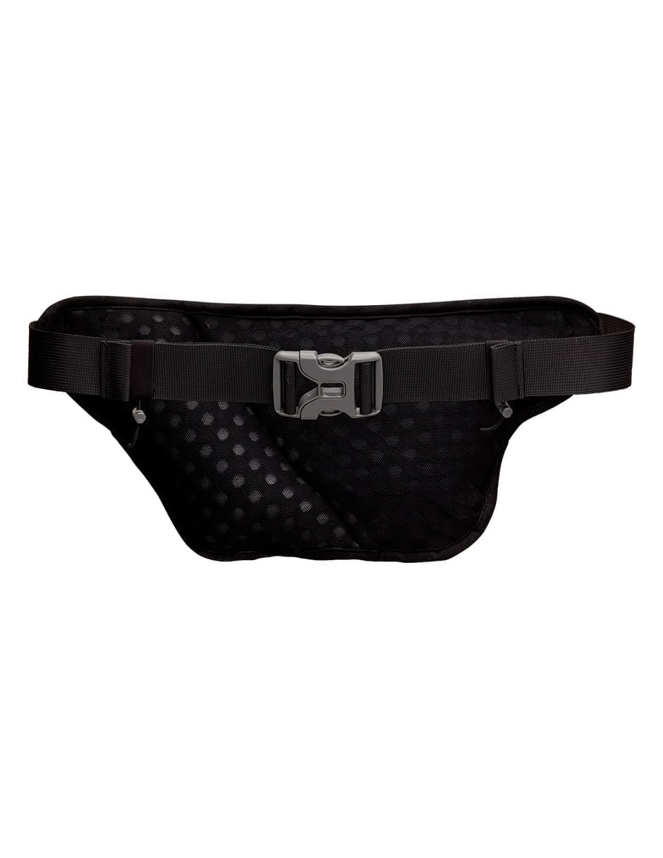 PINNACLE FEATHERLITE BELT W/18OZ / 535ML SOFT FLASK OSFM BLACK SILVER