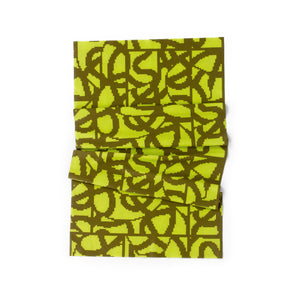 BFCollar-AllOverLoopyTile-LimeGreen-O/S