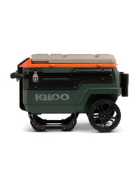 HIELERA TRAILMATE JOURNEY 70 QT DEEP OIL GREEN / SAFETY ORAN