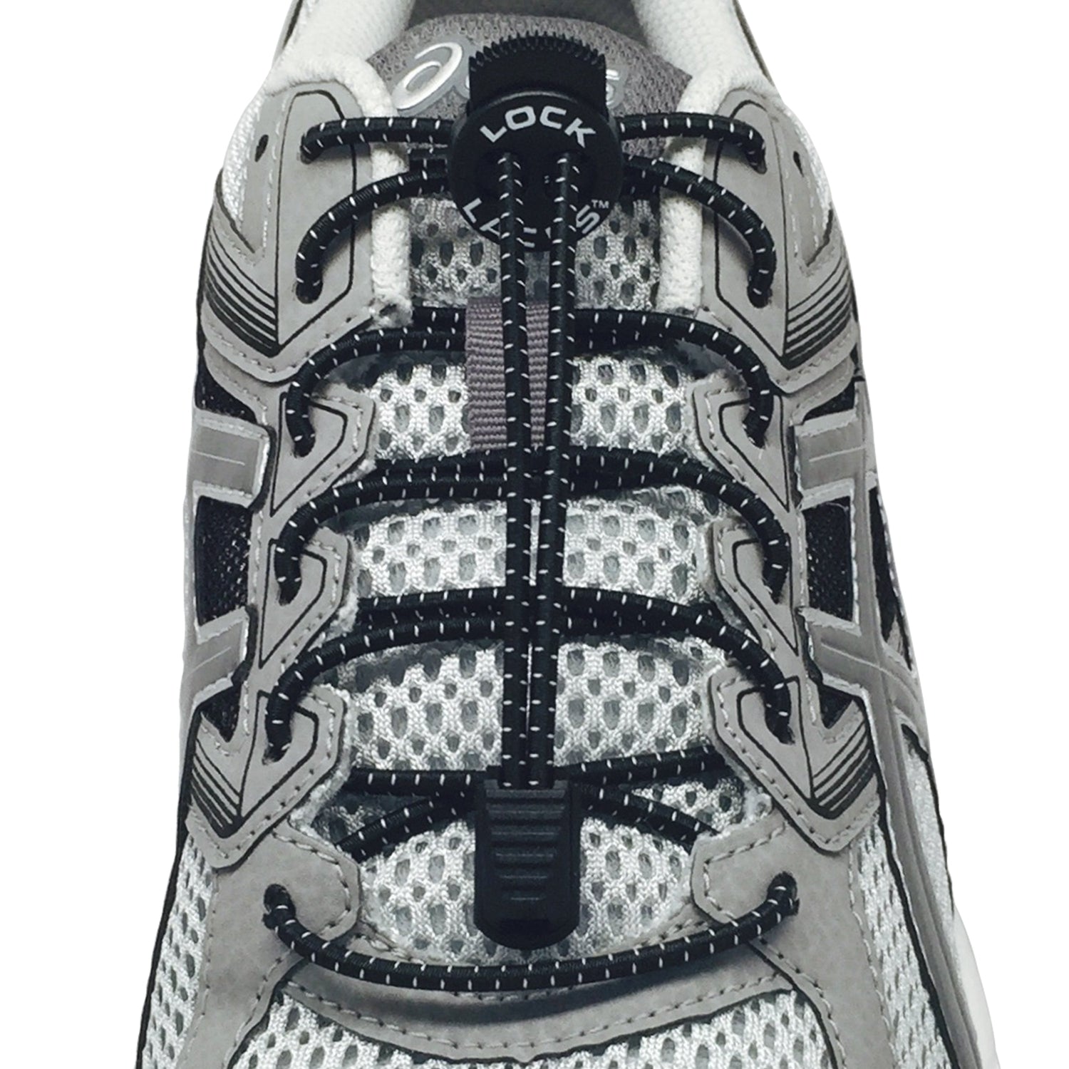 Lock Laces - 3 Pack - Negro